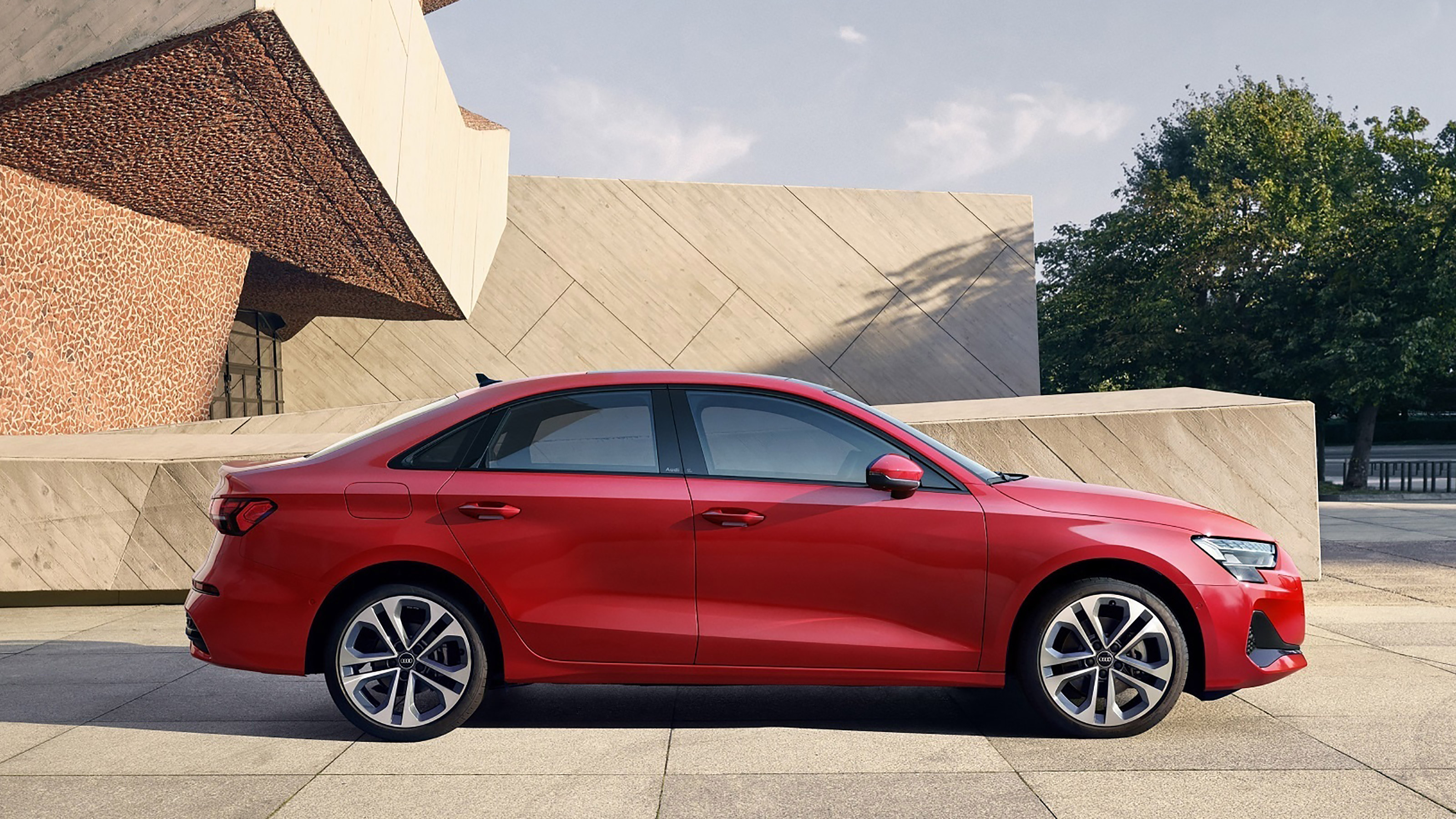 Audi A3 Saloon - side