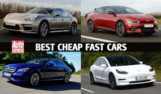 Best cheap fast cars - header image