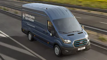 Ford E-Transit Extended Range - front action
