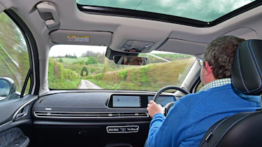 John McIlroy driving the GWM Ora 03 PRO+