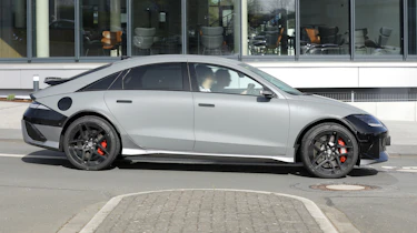 Hyundai Ioniq 6 N (camouflaged) - side