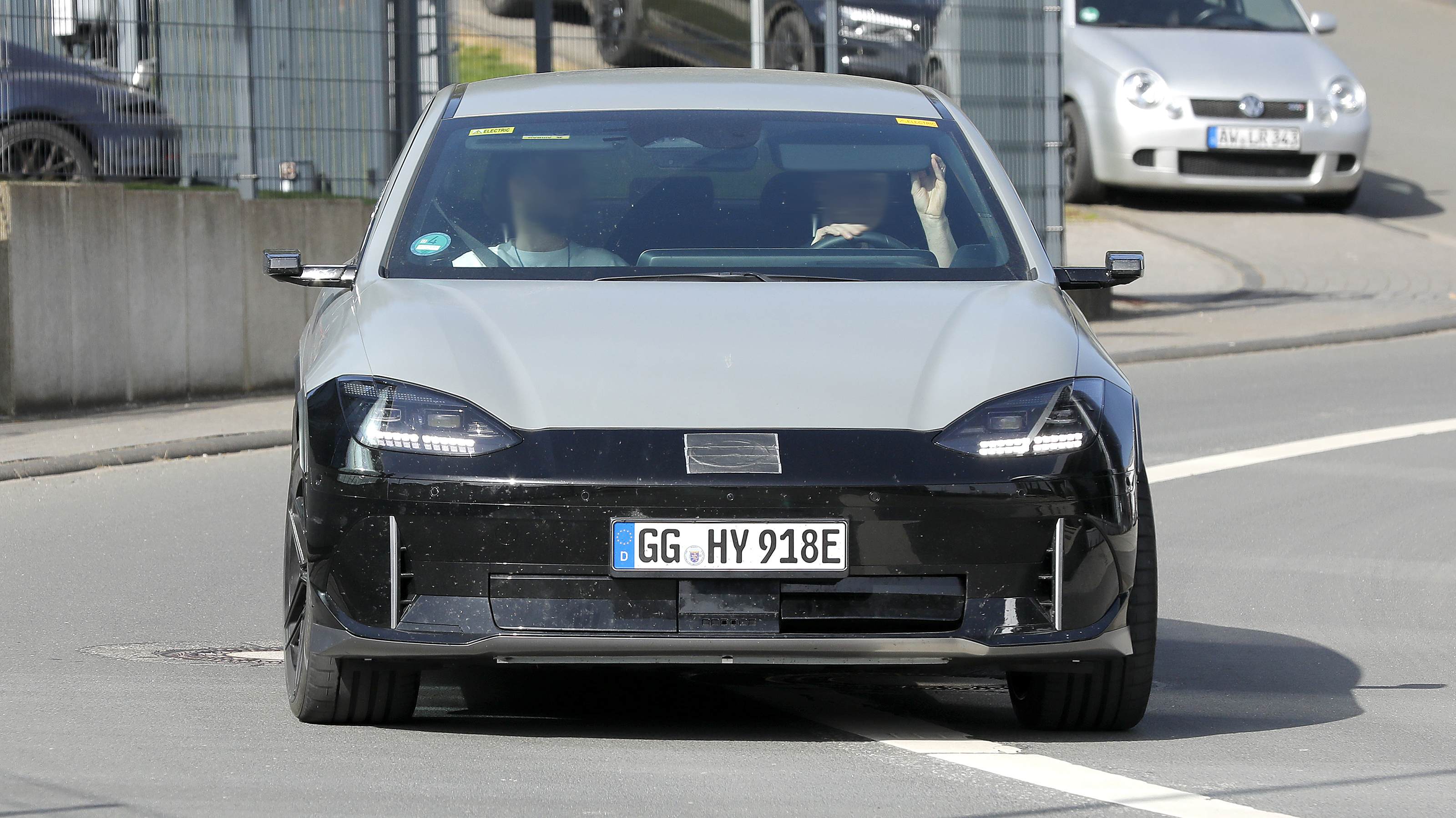 Hyundai Ioniq 6 N (camouflaged) - front