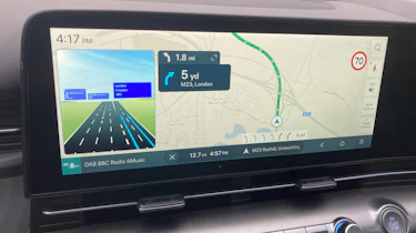 Hyundai Kona Electric - infotainment screen