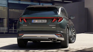 Hyundai Tucson facelift 2024 - rear