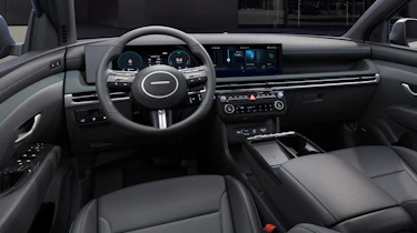 Hyundai Tucson facelift 2024 - dash