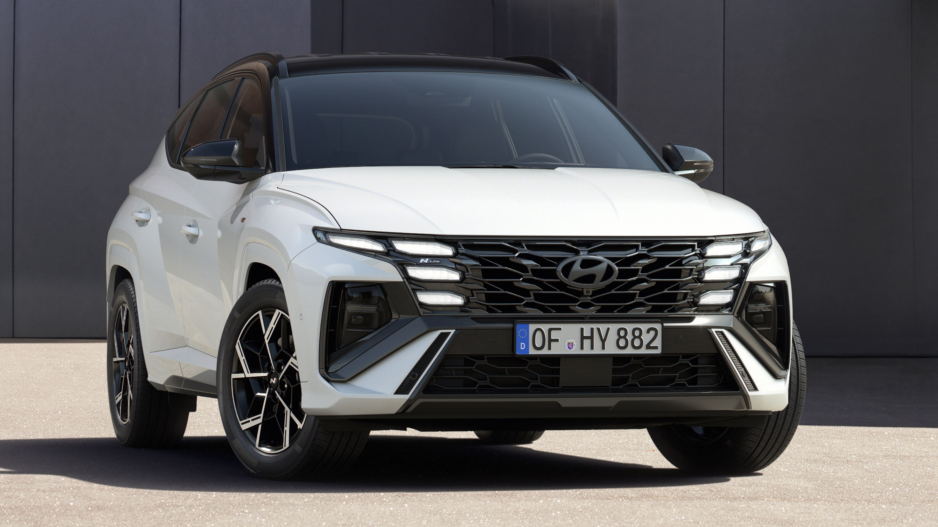 Hyundai Tucson N-Line facelift 2024 - front