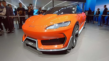 BYD Ocean-M on display at Beijing Motor Show - front static