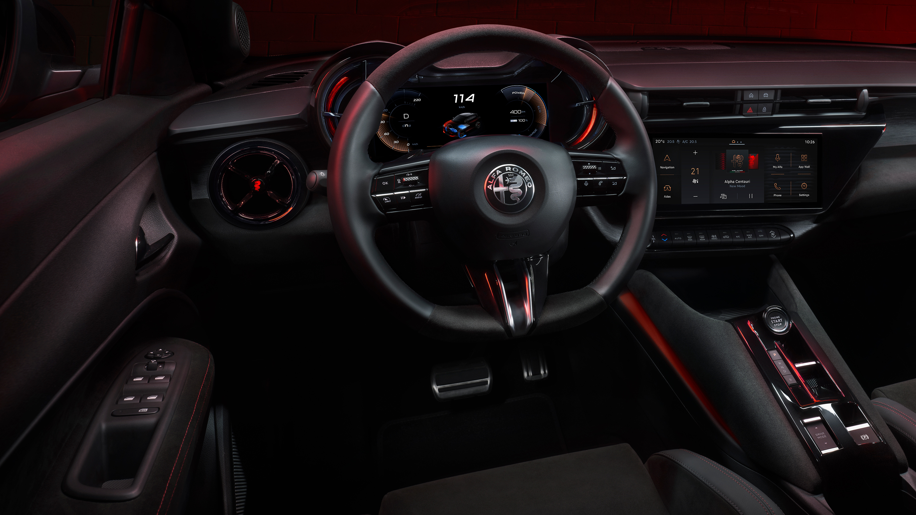 Alfa Romeo Milano - dashboard