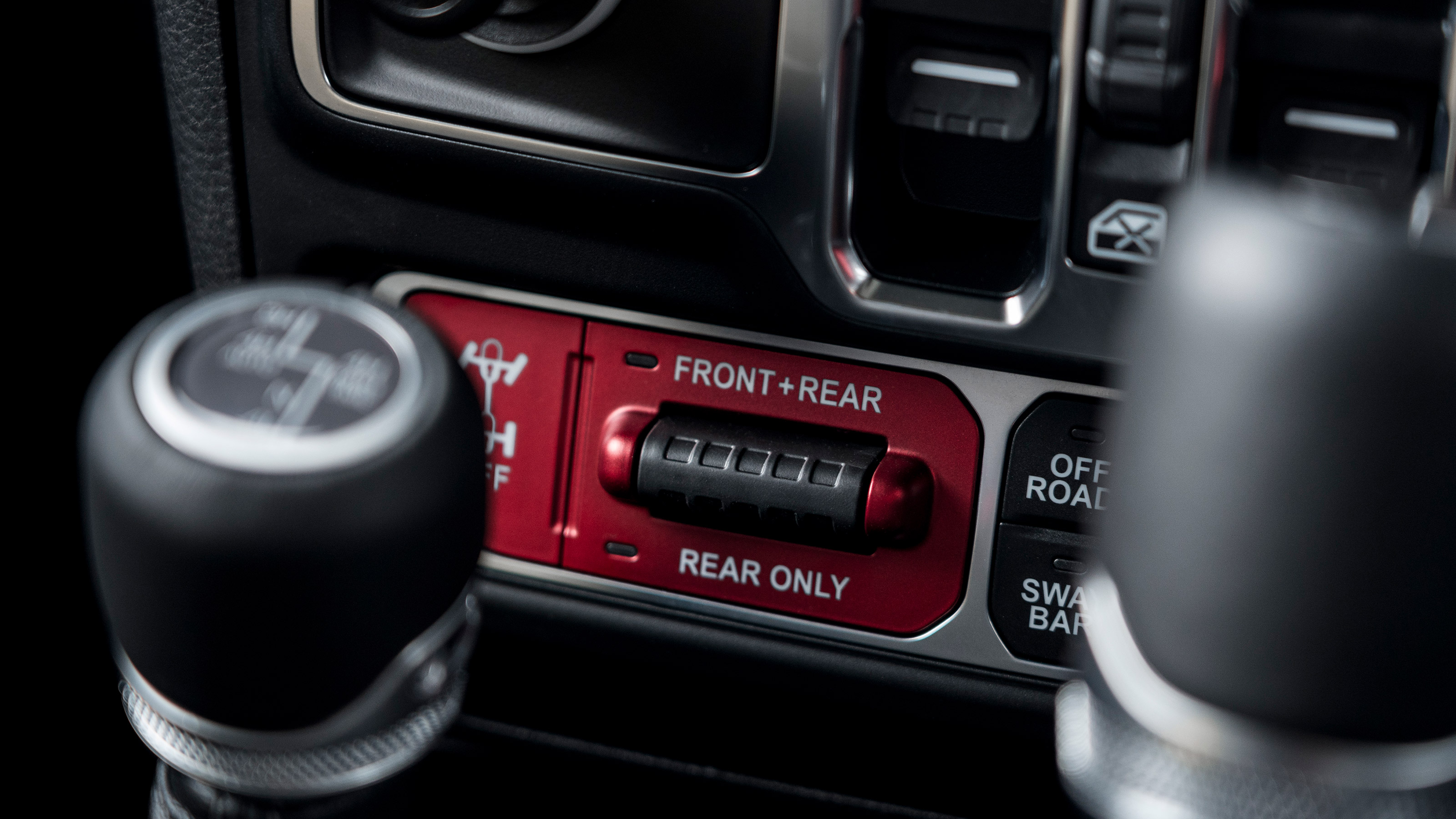 Jeep Wrangler Rubicon - drive mode