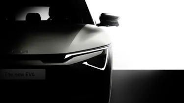 KIA EV6 Teaser front light