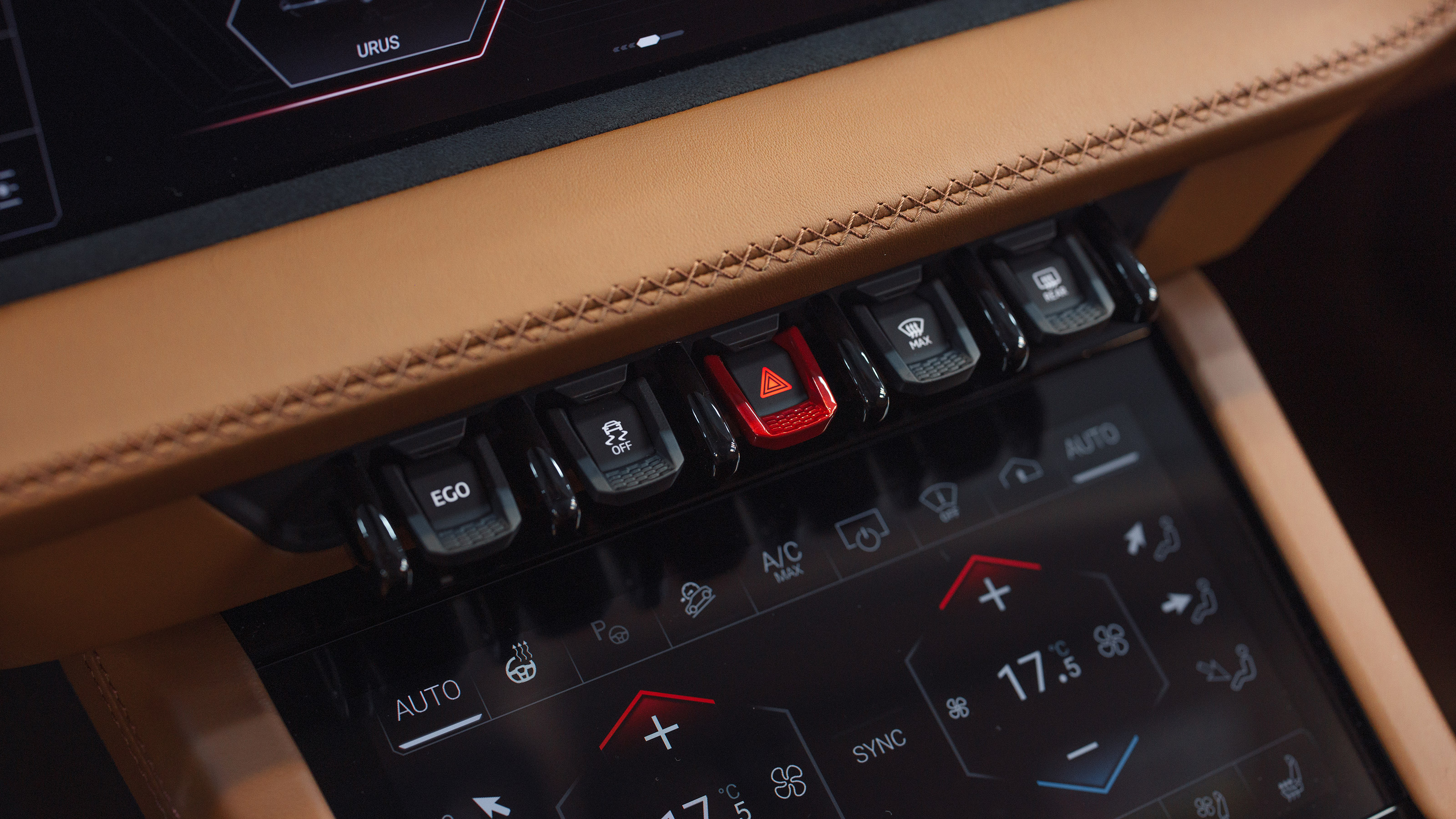 Lamborghini Urus SE - interior detail