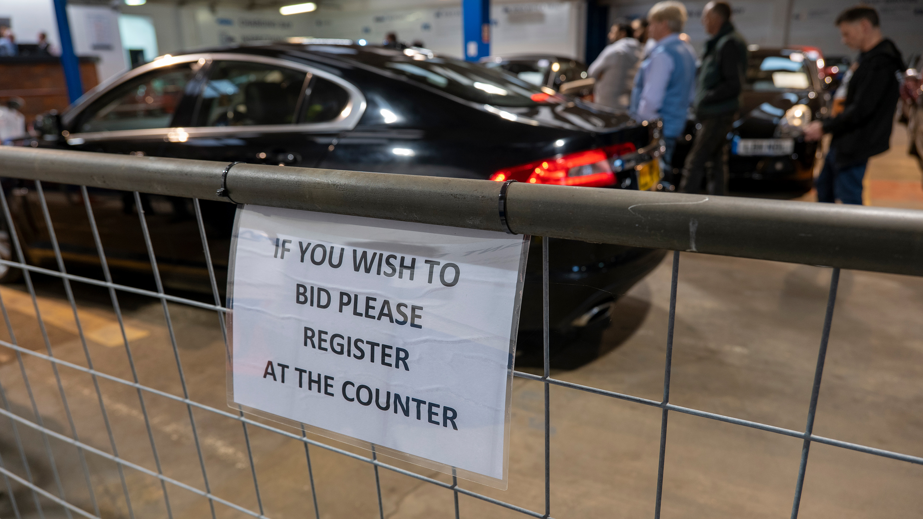 Letchworth Car Auction - how to bid