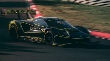 Lotus Evija X - front cornering