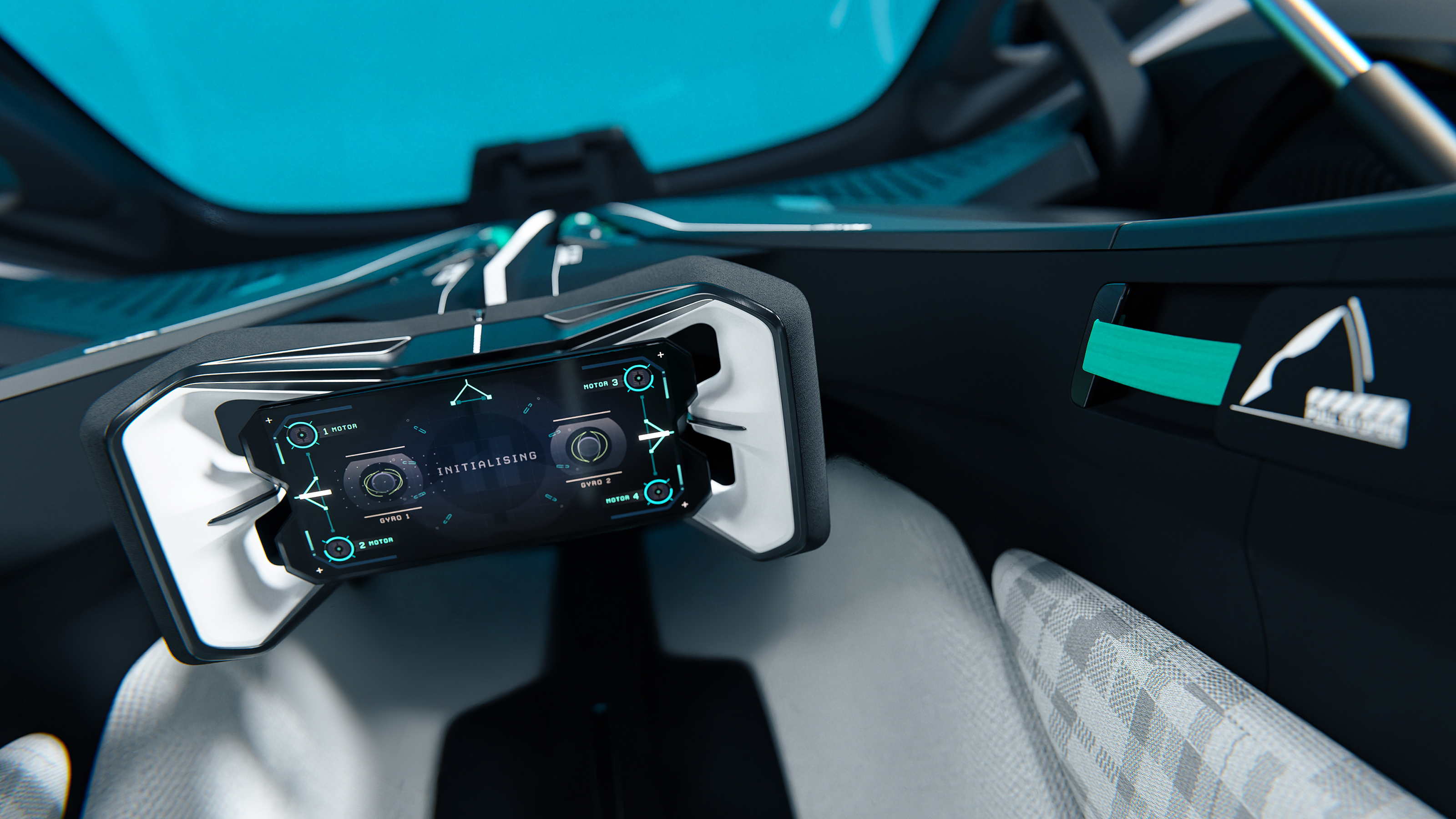 New MG EXE181 concept - interior