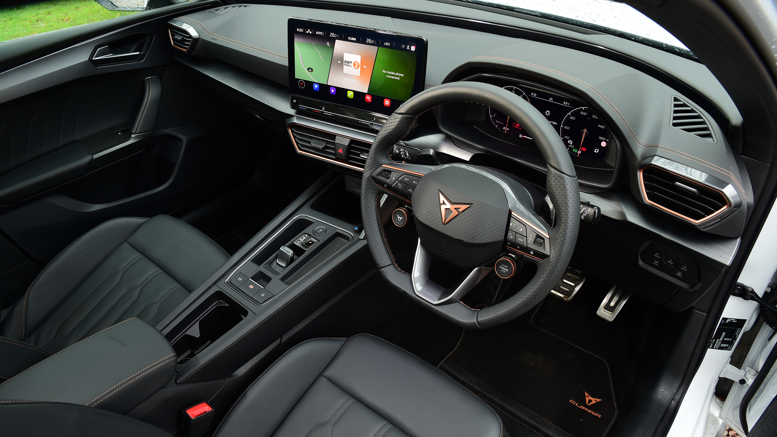 Cupra Leon - dashboard
