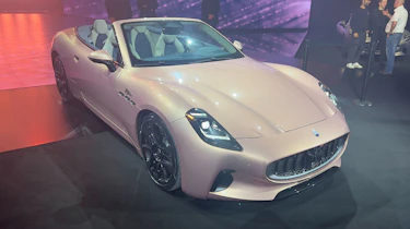 Maserati GranCabrio Folgore reveal event front