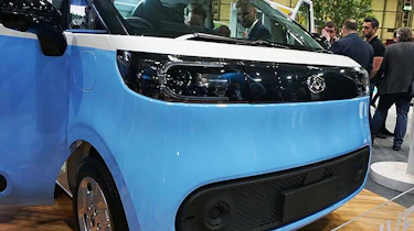 Maxus eDeliver 5 CV show - front detail