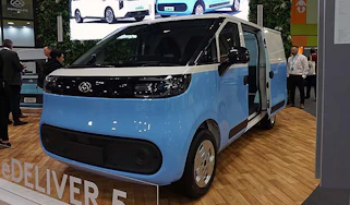 Maxus eDeliver 5 CV show - front