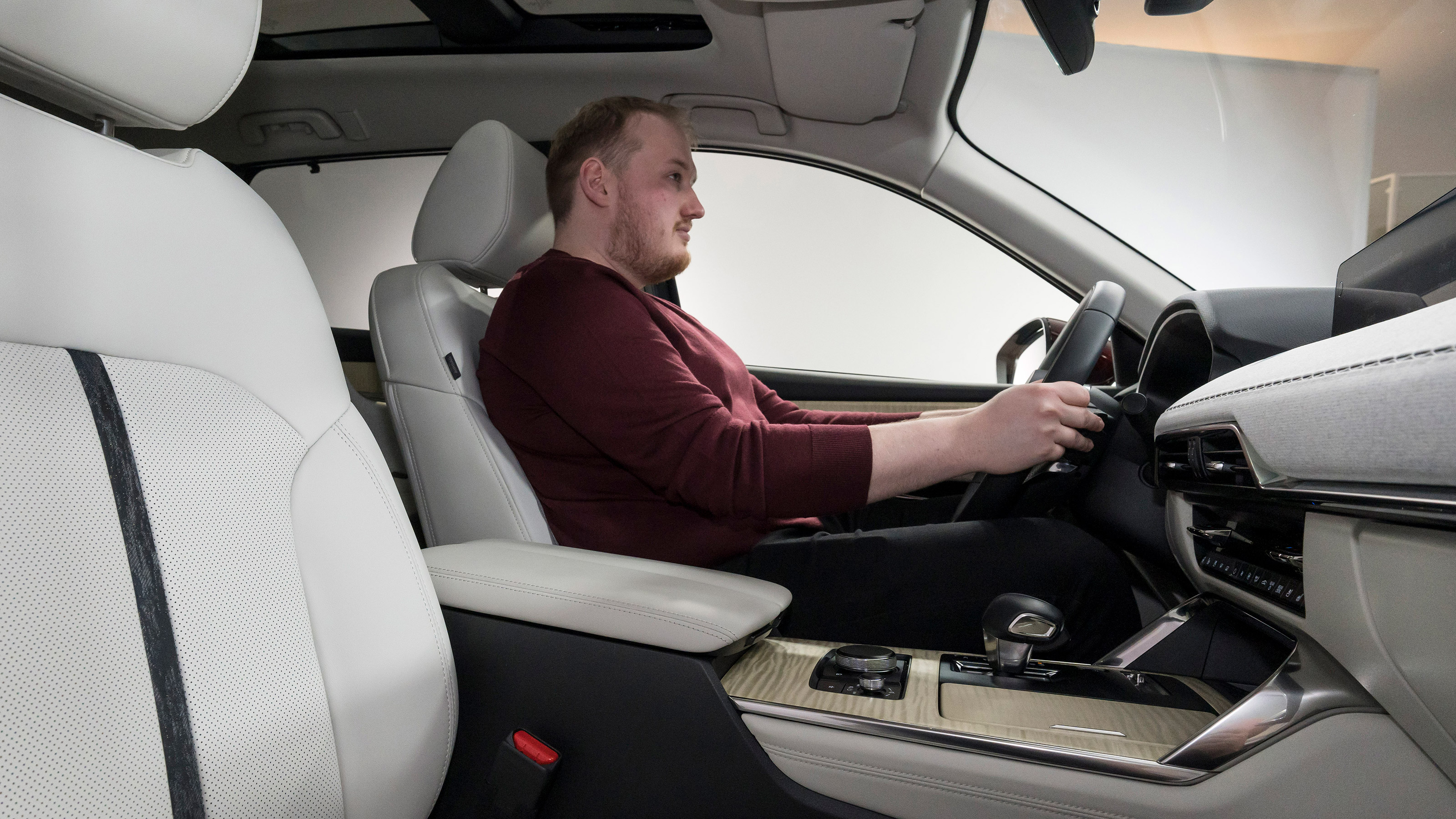 Mazda CX-80 - Ellis Hyde in car