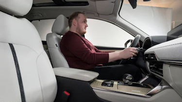Mazda CX-80 - Ellis Hyde in car