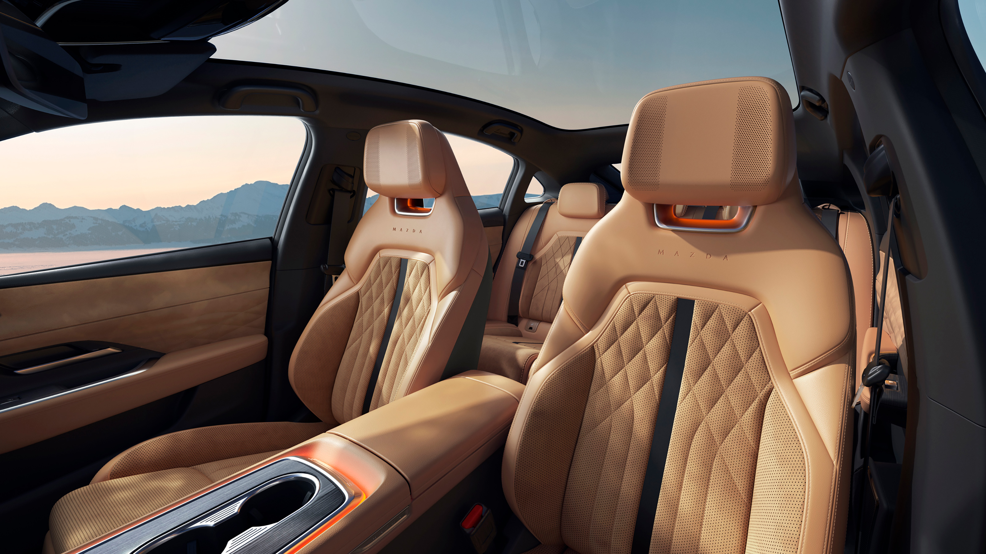The new Mazda EZ-6 front seats