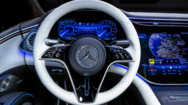 Mercedes EQS - steering wheel