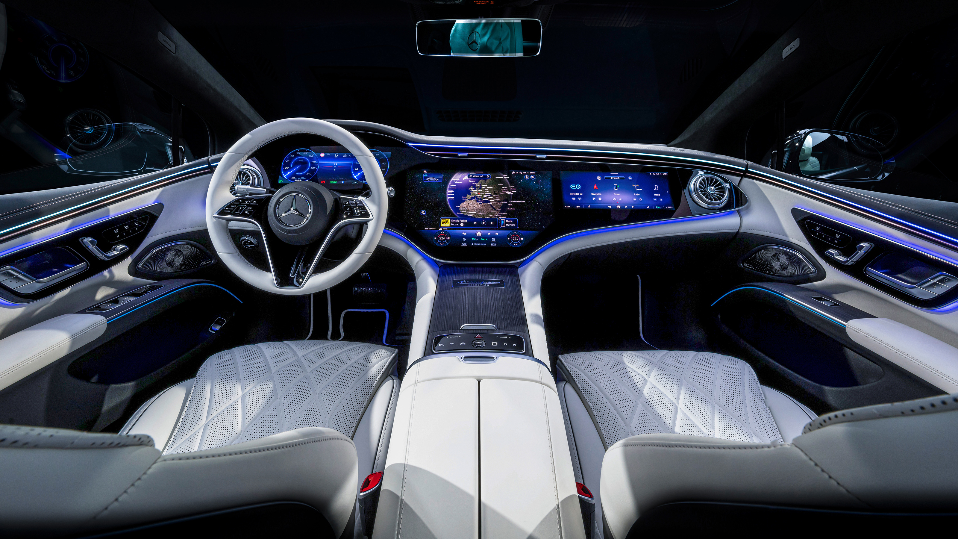 Mercedes EQS - interior