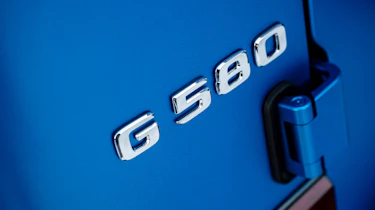 Mercedes G 580 with EQ Technology - G 580 badge