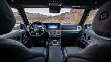 Mercedes G 580 with EQ Technology - dash