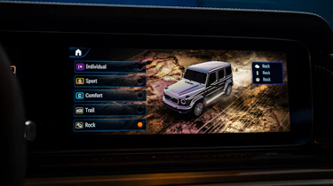 Mercedes G 580 with EQ Technology - screen