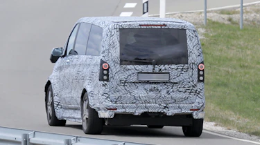 Electric Mercedes V-Class - rear