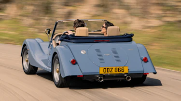 Morgan Plus Four - rear action