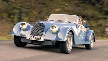 Morgan Plus Four - front action