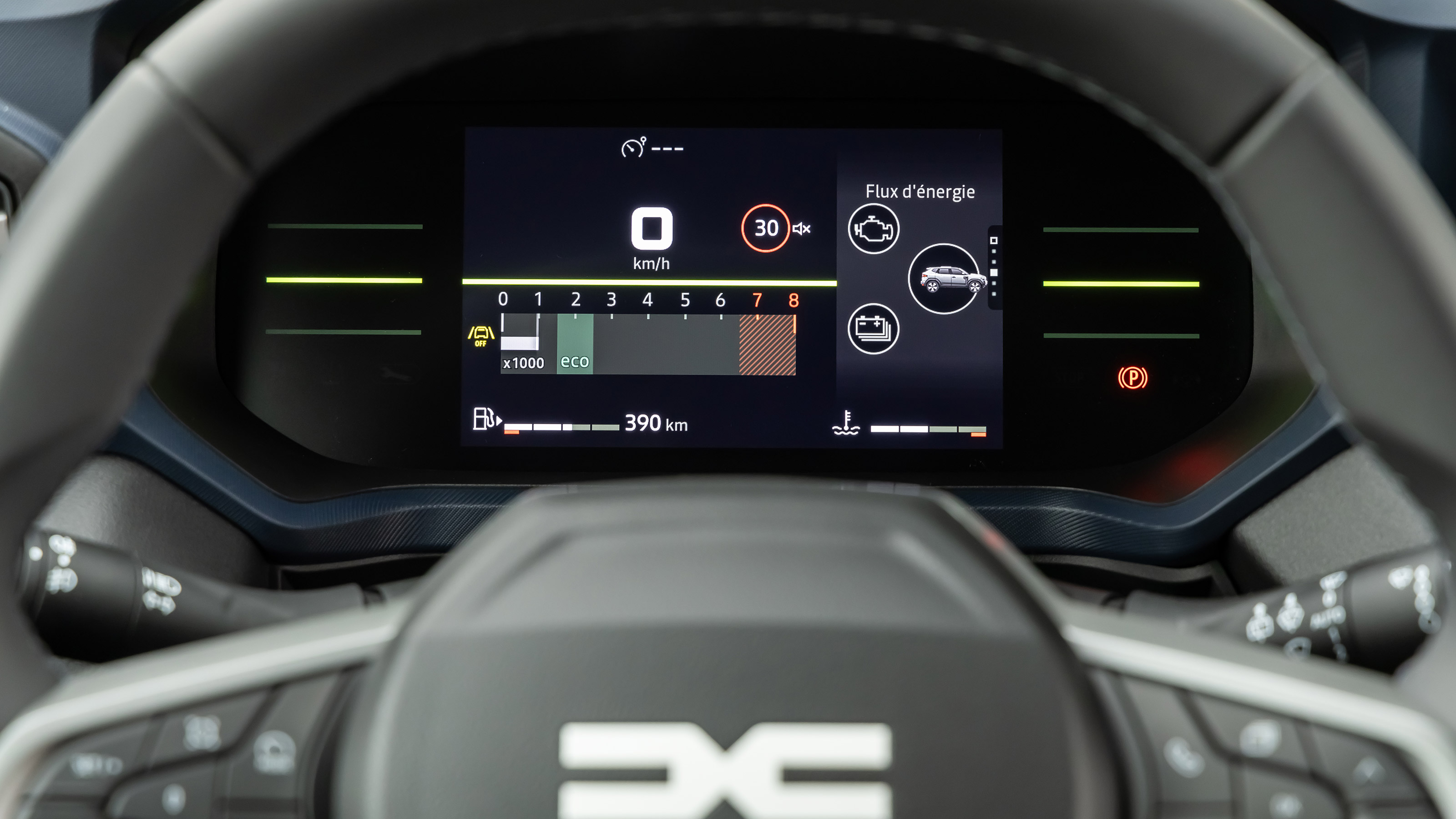 Dacia Duster - dials