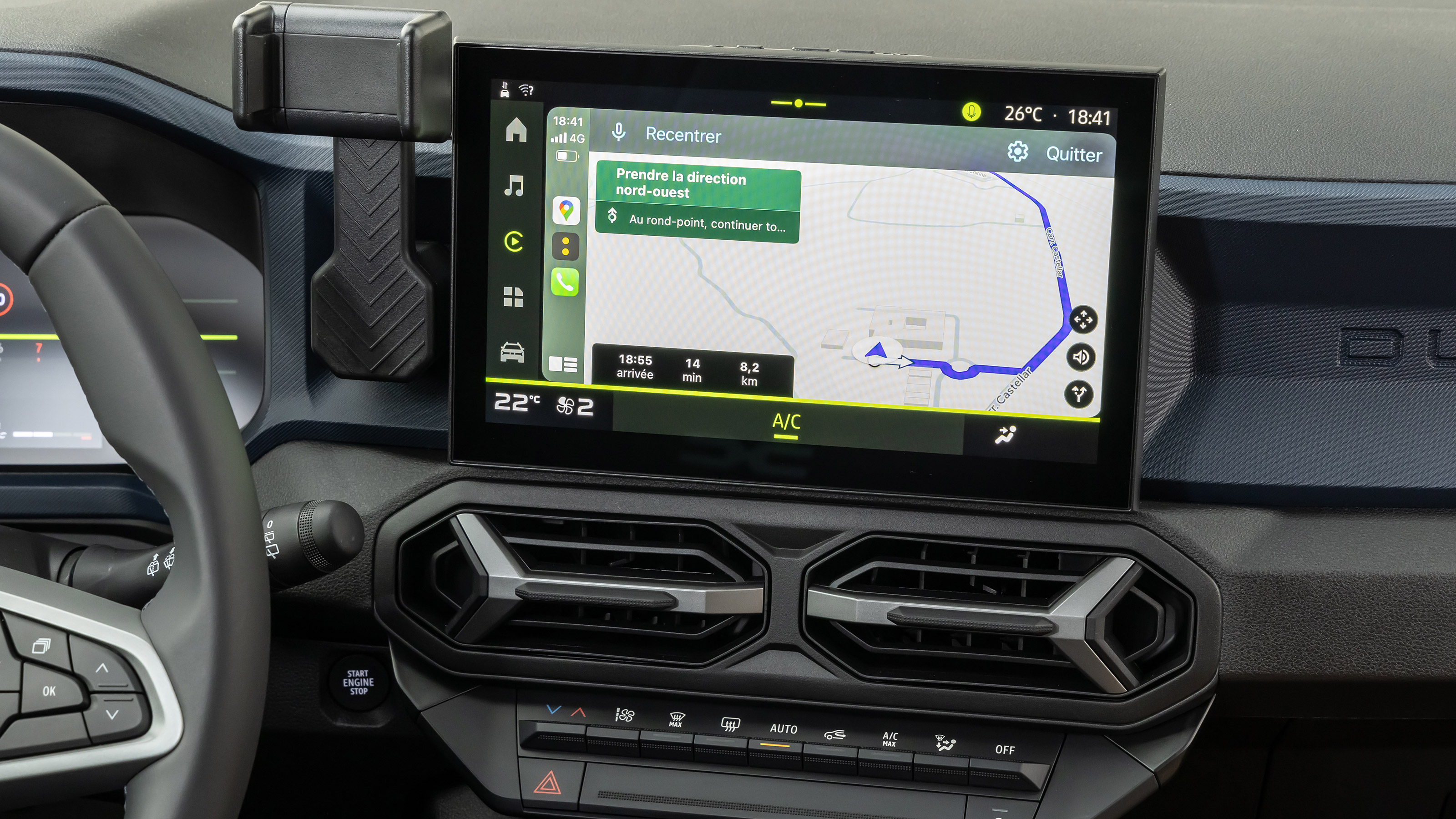 Dacia Duster - infotainment