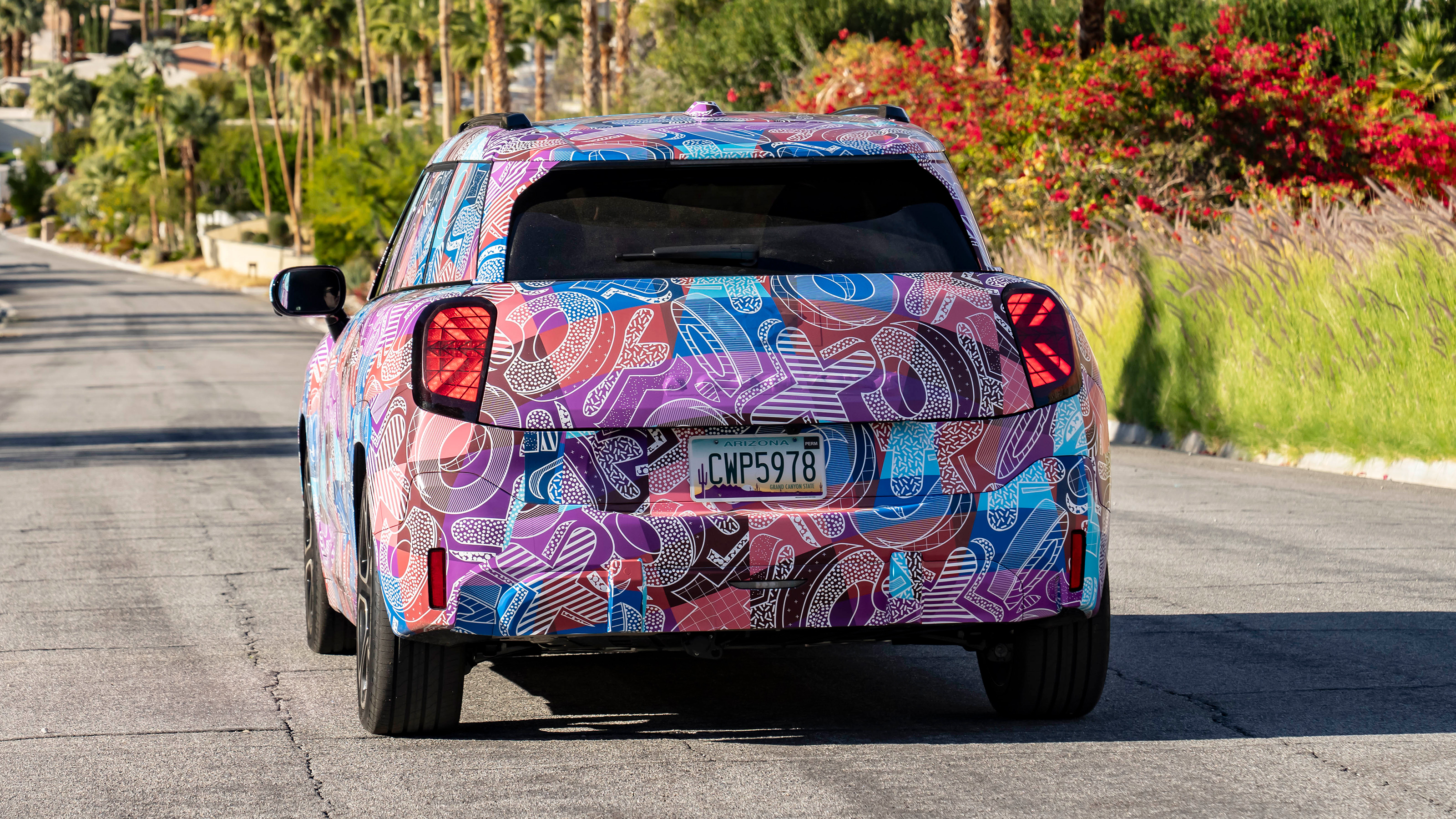 New MINI Aceman - rear tracking 