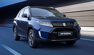 Facelifted Suzuki Vitara - front tracking