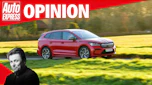 Mike Rutherford opinion - Skoda Enyaq tracking shot