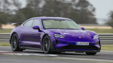 Porsche Taycan Turbo GT - front