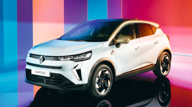 Renault Captur facelift - front white