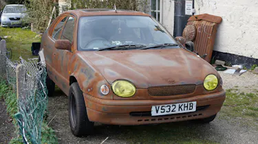 Rusty Toyota Corolla