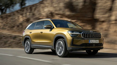Skoda Kodiaq - front tracking