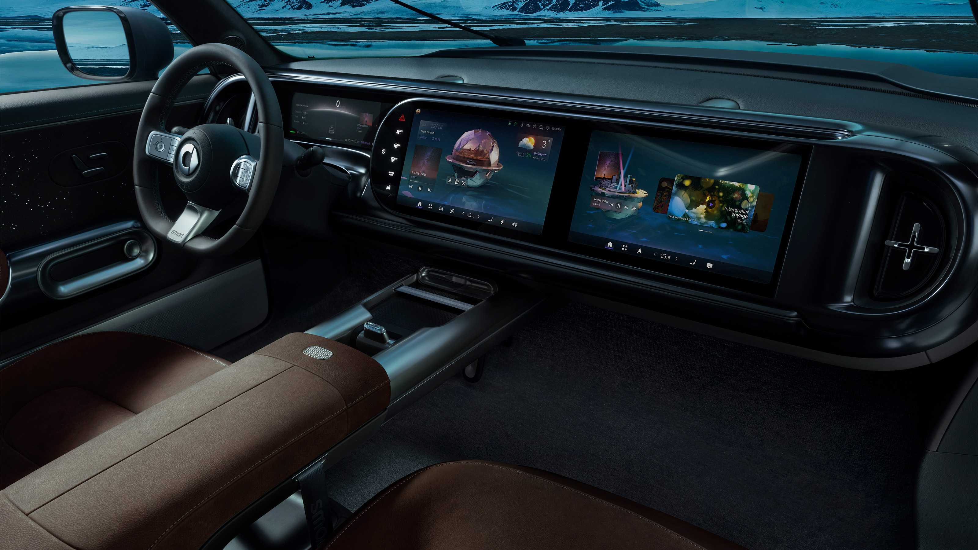 Smart #5 concept - dash