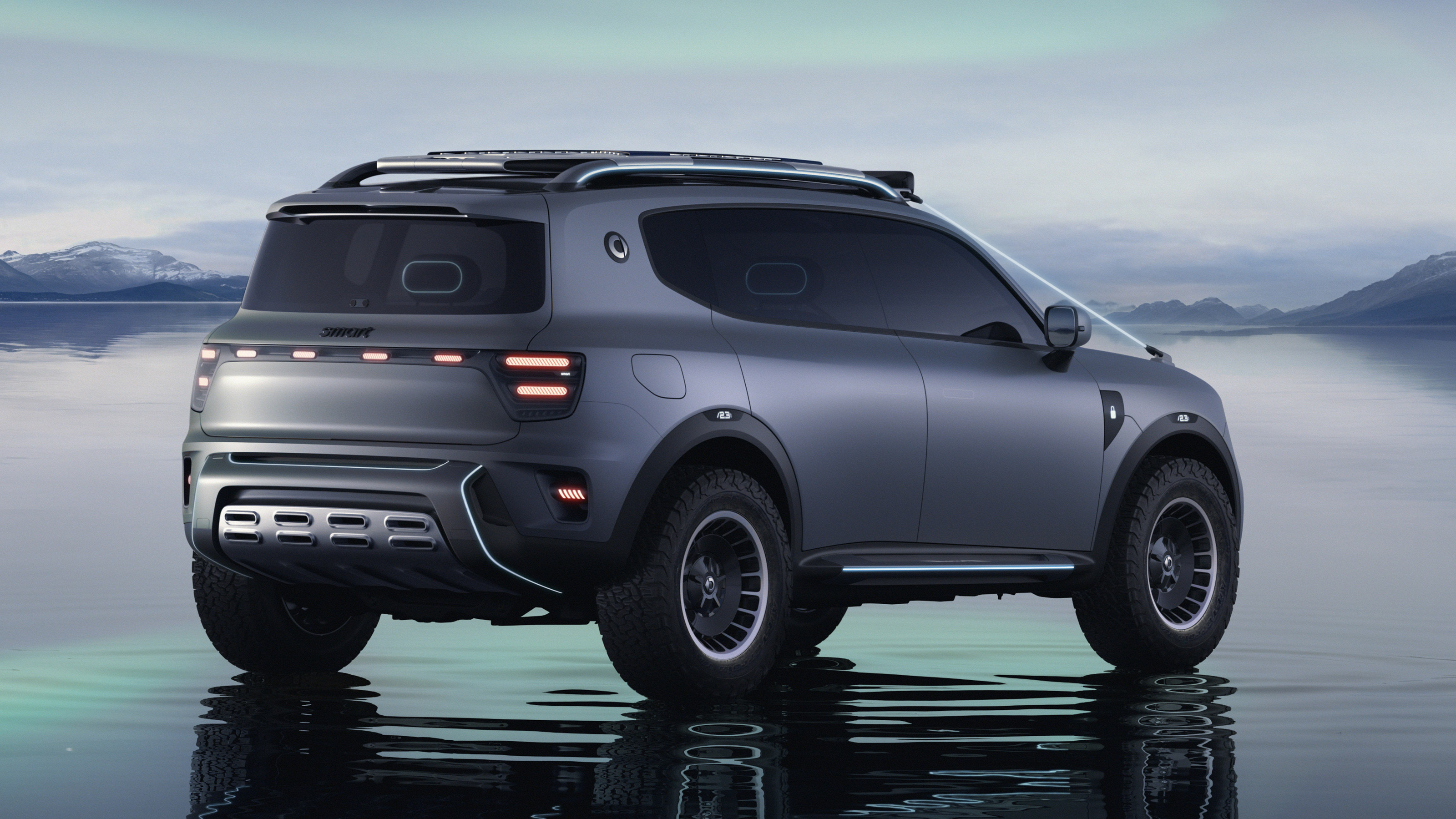 Smart #5 concept - rear