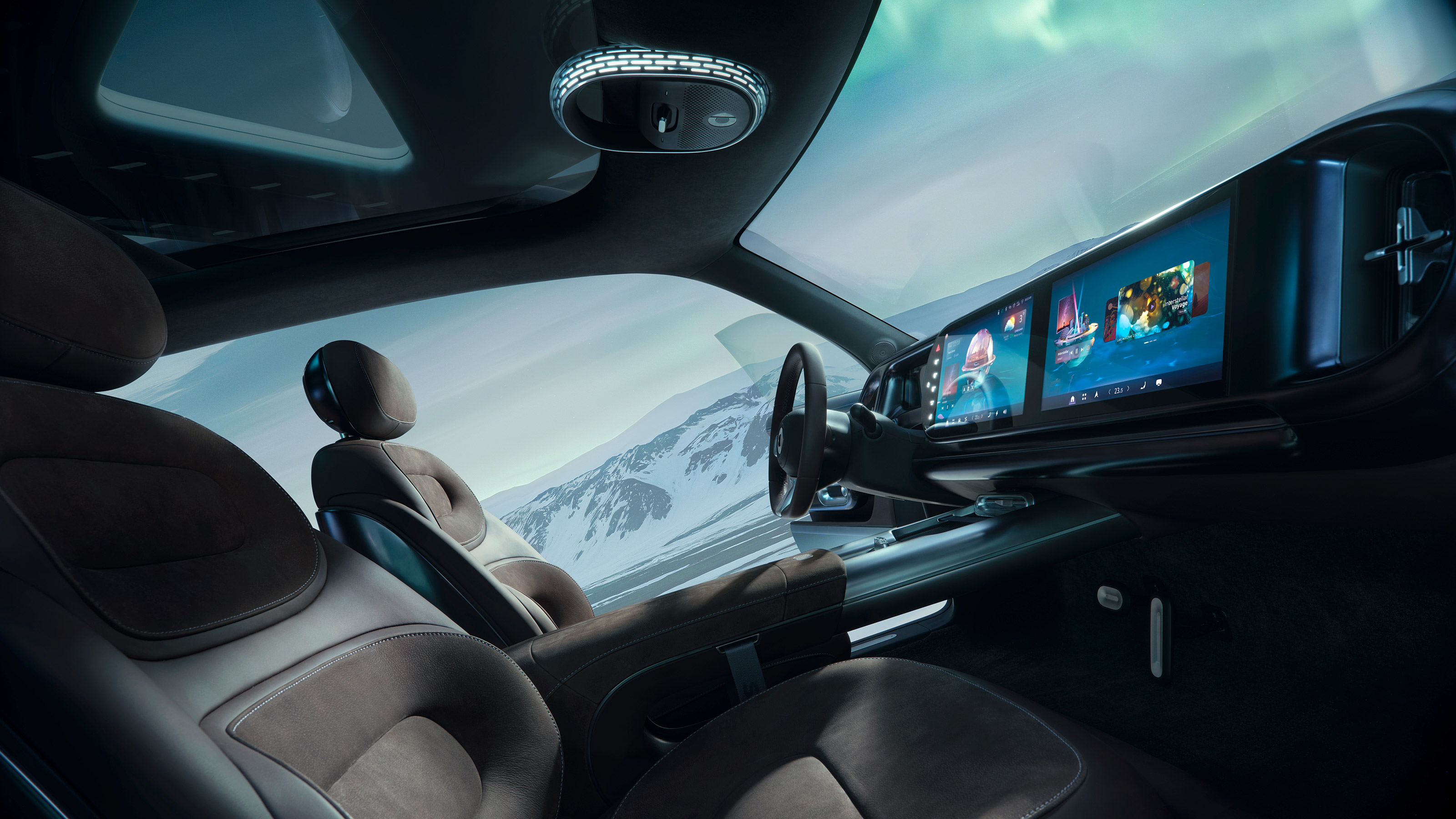 Smart #5 concept - front seats