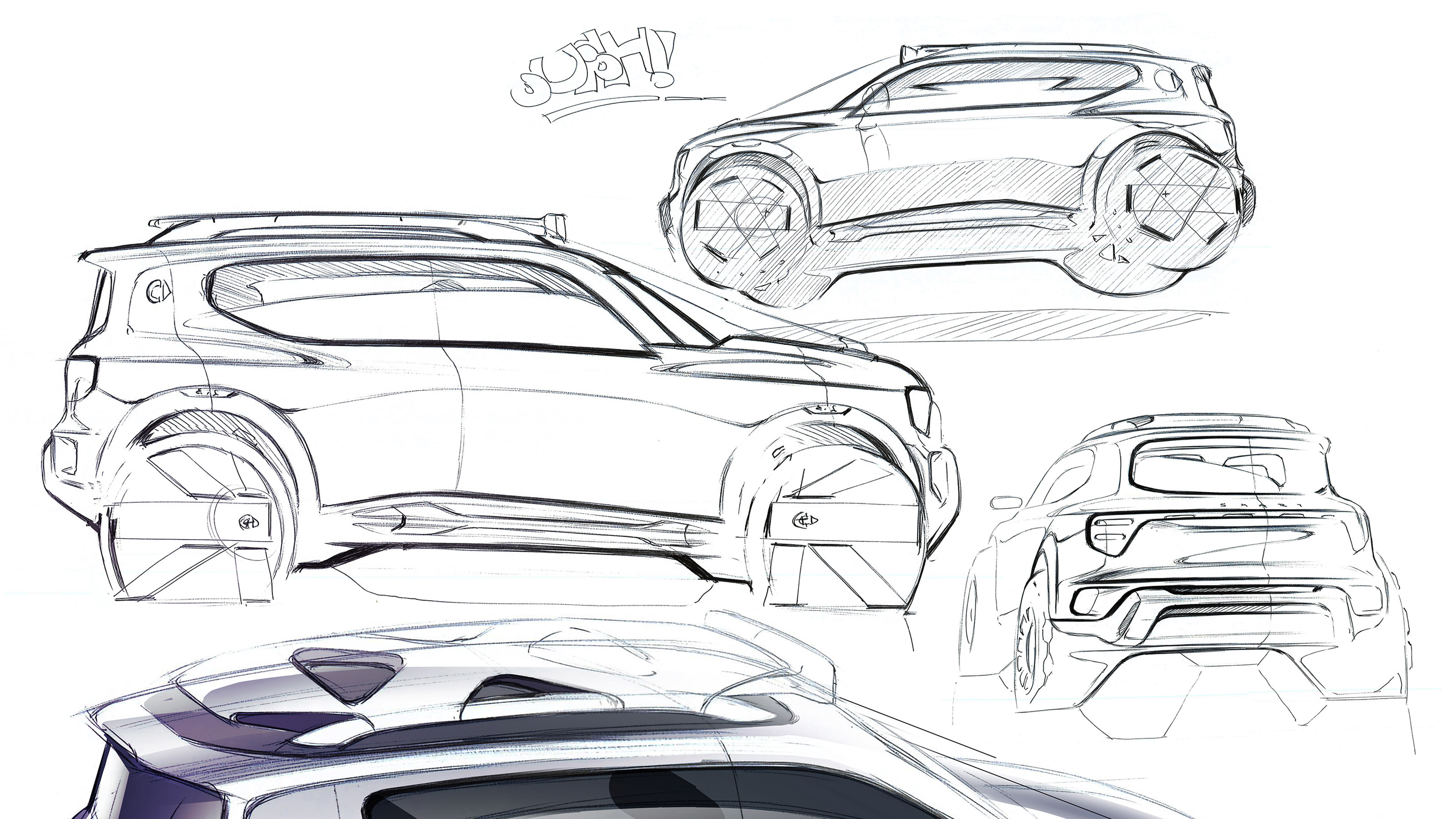 Smart Concept 5 sketches