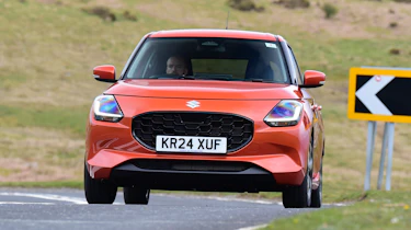 Suzuki Swift - front cornering