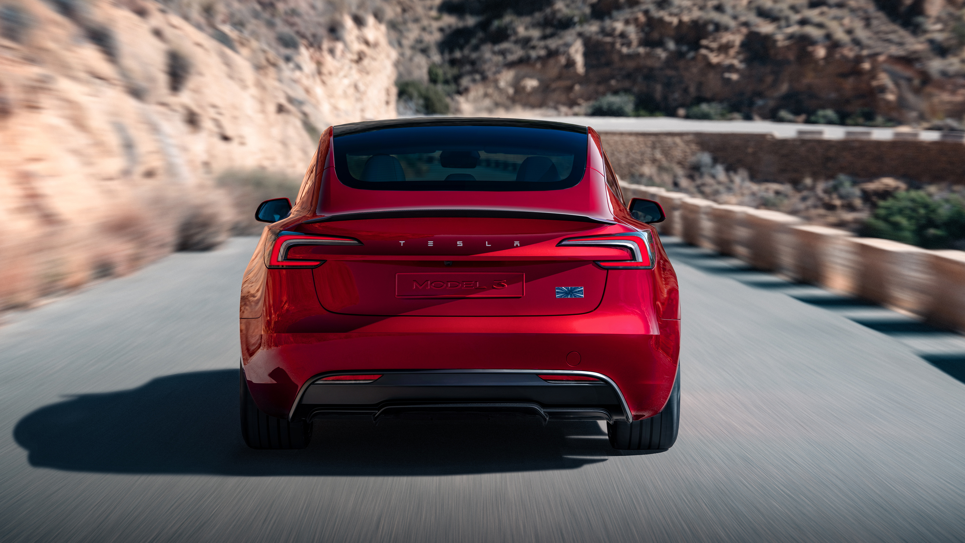 Tesla Model 3 Performance rear