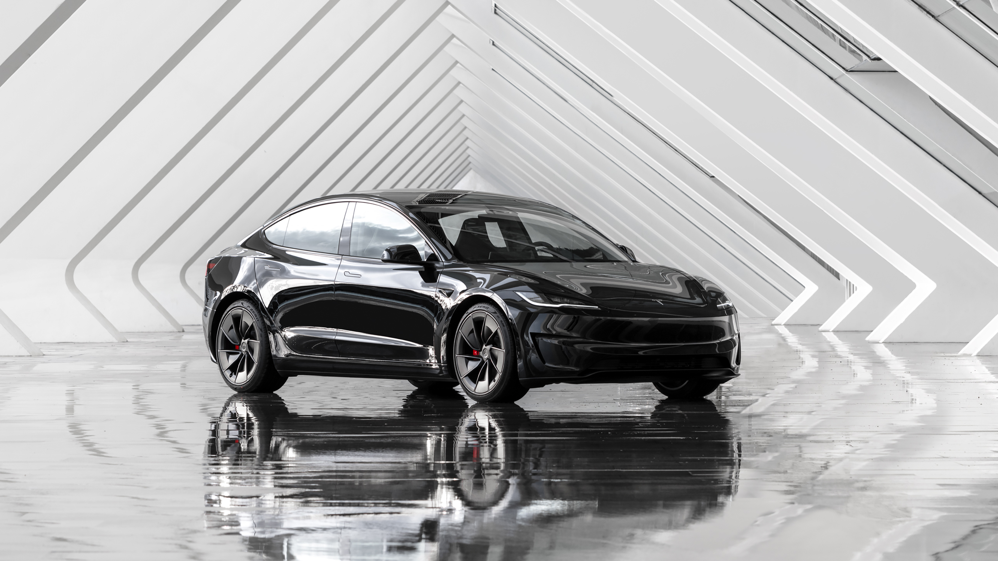 Tesla Model 3 Performance black
