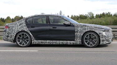M5 spy shot - side shot